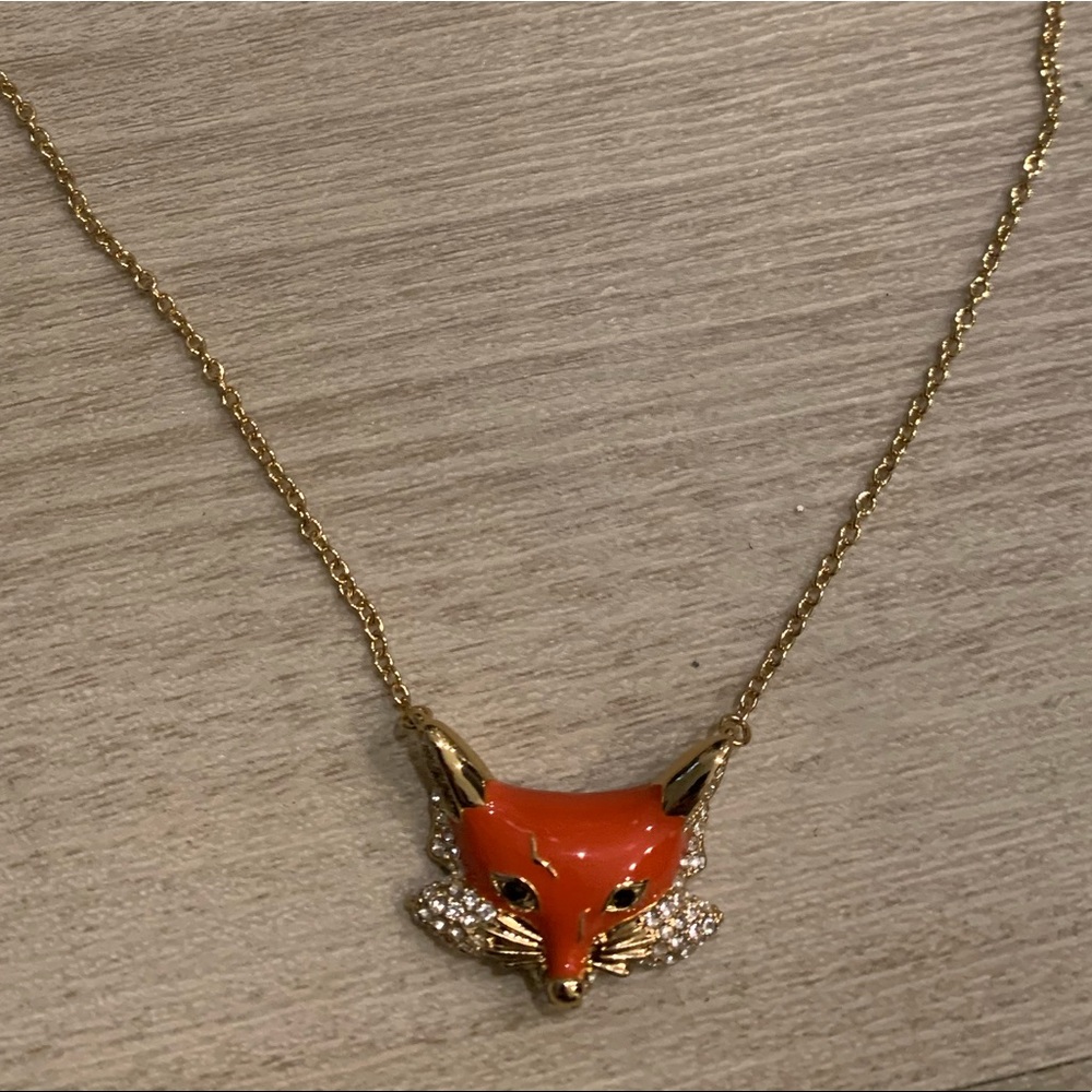 Kate Spade Fox necklace
